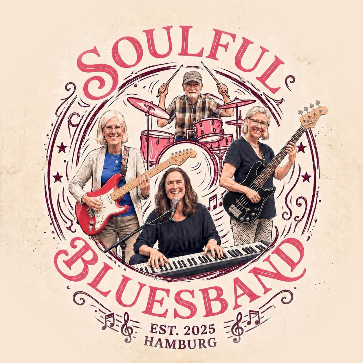 Logo der Soulful-Bluesband